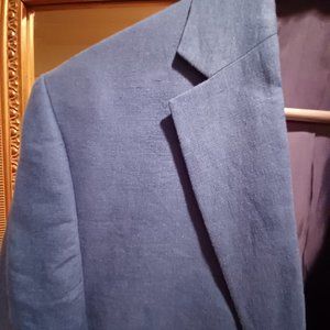 Ralph Lauren / Lord and Taylor Bright Blue Quality Cotton Sport Jacket